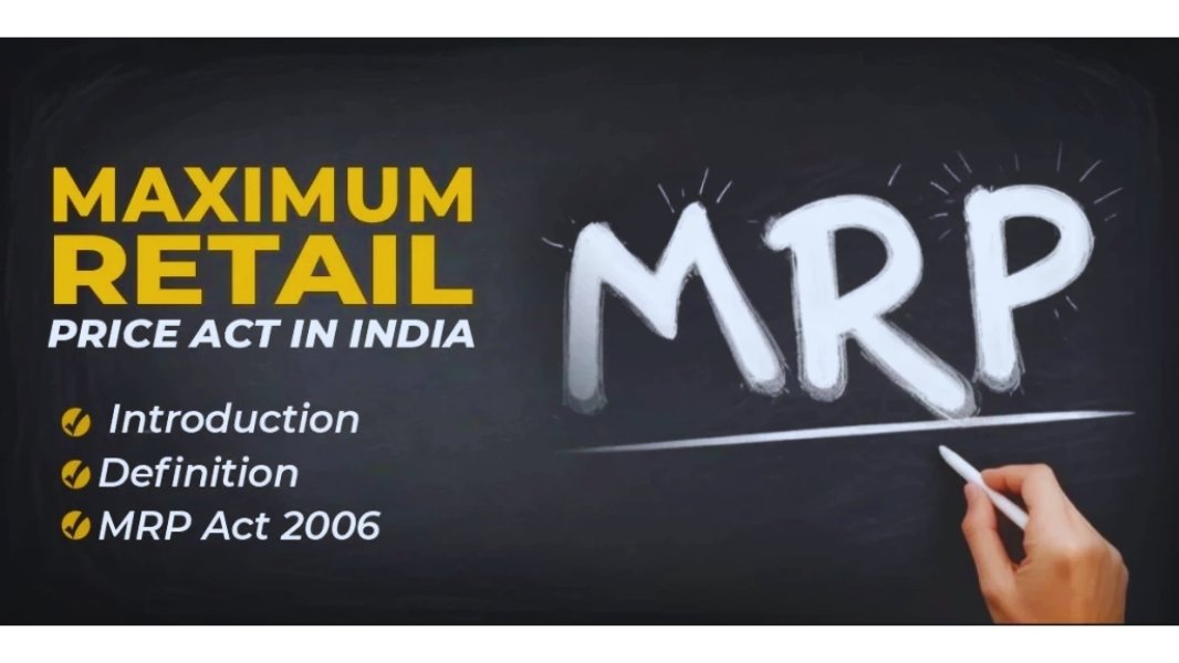 Overview of India's Maximum Retail Price Act and its key provisions