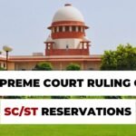 Legal analysis of the 2024 Supreme Court ruling on SC/ST reservations in India