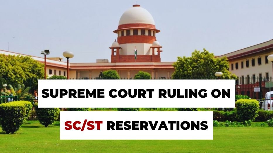 Legal analysis of the 2024 Supreme Court ruling on SC/ST reservations in India